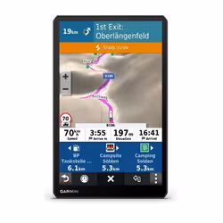 Garmin Camper 1090 tracker GPS Voiture 16 Go Noir