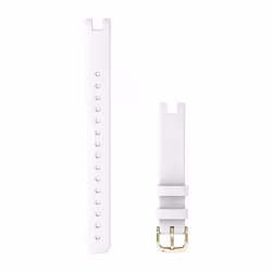 Garmin Lily Bands, Bande, Smartwatch, Blanc, Garmin, Lily, Cuir