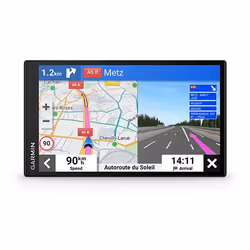 Garmin DriveSmart 76, 17,8 cm (7"), 1024 x 600 pixels, TFT, 152,4 x 88,9 mm (6 x 3.5"), horizontale, Plusieurs pressions