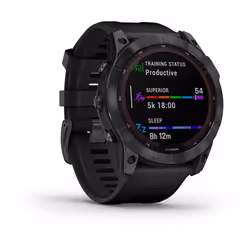 Garmin fenix 7X Solar 51 mm Tactile Gris Wifi GPS (satellite)