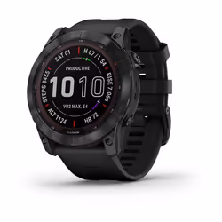 Garmin fēnix 7X, 3,56 cm (1.4"), MIP, Écran tactile, Wifi, GPS (satellite), 89 g