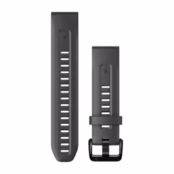 Garmin QuickFit 20, Bande, Smartwatch, Graphite, Garmin, D2 Delta S, Descent Mk2S, fēnix 5S, fēnix 5S Plus, fēnix 6S, fēnix 6 ...