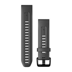 Garmin QuickFit 20 Bande Graphite Silicone