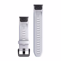 Garmin QuickFit 20 Bande Blanc Silicone