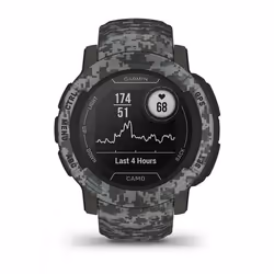 Garmin Instinct 2 Camo Edition 45mm Numérique Graphite GPS (satellite)
