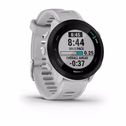 Garmin Forerunner 55 Montre GPS Running 42 mm Noir Bracelet Blanc - Vue supplémentaire 3
