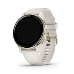 Garmin Venu 2 Plus GPS 43mm Tactile Or, Ivoire Wifi GPS (satellite)