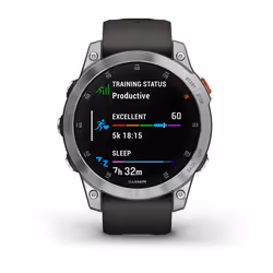 Garmin epix 47mm Tactile Argent Wifi GPS (satellite)