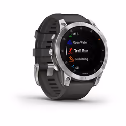 Garmin epix 47mm Tactile Argent Wifi GPS (satellite)