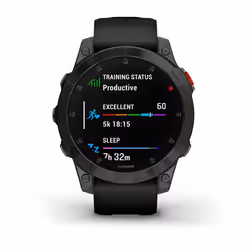 Garmin epix (Gen 2) 22 mm Tactile Noir Wifi GPS (satellite)