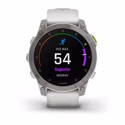 Garmin epix Gen 2 45mm Tactile Blanc Wifi GPS - Vue supplémentaire 5