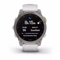 Garmin epix Gen 2 45mm Tactile Blanc Wifi GPS - Vue supplémentaire 6