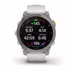 Garmin epix Gen 2 45mm Tactile Blanc Wifi GPS - Vue supplémentaire 7