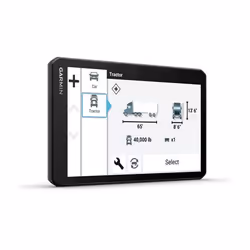 Garmin DEZL LGV710 navigateur Fixé Écran tactile 242 g Noir