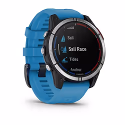 Garmin quatix 7 3,3 cm (1.3") MIP 47 mm Numérique 260 x 260 pixels Écran tactile Bleu Wifi GPS (satellite)