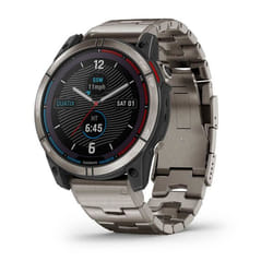 Garmin quatix 7X Solar 3,56 cm (1.4") MIP 51 mm Numérique 280 x 280 pixels Écran tactile Gris Wifi GPS (satellite)