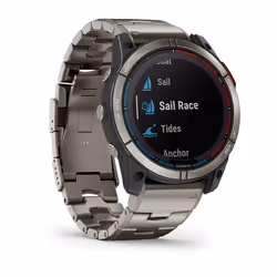 Garmin quatix 7X Solar 3,56 cm (1.4") MIP 51 mm Numérique 280 x 280 pixels Écran tactile Gris Wifi GPS (satellite)