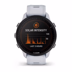 Garmin Forerunner 955 Tactile Blanc Wifi GPS (satellite)