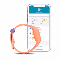 Garmin Vivofit Jr. 3 MIP Bracelet connecté 1,4 cm (0.55") Pêche
