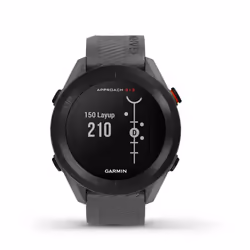 Garmin Approach S12 MIP 43 mm Numérique 176 x 176 pixels Écran tactile Gris GPS (satellite)