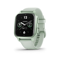 Garmin Venu Sq 2 40mm Tactile Métallique, Couleur menthe GPS (satellite)