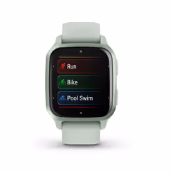 Garmin Venu Sq 2 40mm Tactile Métallique, Couleur menthe GPS (satellite)