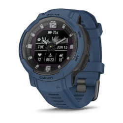 Garmin Instinct Crossover Solar MIP 45 mm Hybride 176 x 176 pixels Bleu GPS (satellite)
