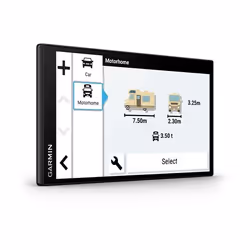 Garmin Camper 795 navigateur Fixé Écran tactile 239,6 g Noir
