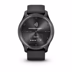 Garmin vivomove Trend LCD 40 mm Hybride 254 x 346 pixels Écran tactile Noir GPS (satellite)