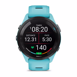 Garmin Forerunner 265 46mm Tactile Noir, Bleu Wifi GPS (satellite)