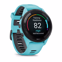 Garmin Forerunner 265 46mm Tactile Noir, Bleu Wifi GPS (satellite)