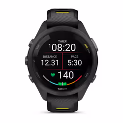 Garmin Forerunner 265S 42mm Tactile Noir, Gris Wifi GPS (satellite)
