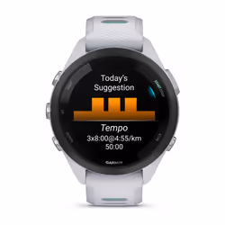 Garmin Forerunner 265S 42mm Tactile Noir, Blanc Wifi GPS - Vue supplémentaire 4