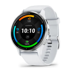 Garmin Venu 3 Tactile Argent, Blanc Wifi GPS (satellite)