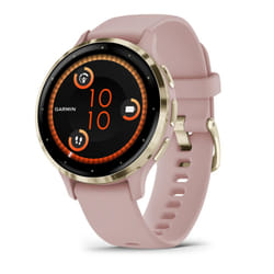 Garmin Venu 3S Tactile Or, Rose Wifi GPS (satellite)