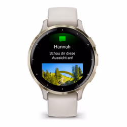 Garmin Venu 3S Tactile Or, Ivoire Wifi GPS - Vue supplémentaire 4
