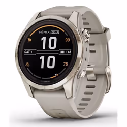 Garmin fēnix 7S Pro, 3,05 cm (1.2"), MIP, Écran tactile, 32 Go, Wifi, GPS (satellite)