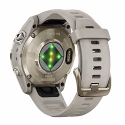 Garmin fēnix 7S Pro 3,05 cm (1.2") MIP 42 mm Numérique 240 x 240 pixels Écran tactile Or, métallique clair Wifi GPS (satellite)