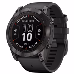 Garmin fēnix 7X Pro, 3,56 cm (1.4"), MIP, Écran tactile, 32 Go, GPS (satellite), 89 g