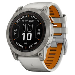 Garmin fēnix 7X Pro 3,56 cm (1.4") MIP 51 mm Numérique 280 x 280 pixels Écran tactile Titane Wifi GPS (satellite)