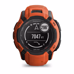 Garmin Instinct 2X Solar 50 mm Tactile Rouge GPS - Vue supplémentaire 10