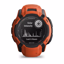 Garmin Instinct 2X Solar 50 mm Tactile Rouge GPS (satellite)