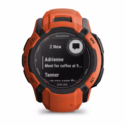 Garmin Instinct 2X Solar 50 mm Tactile Rouge GPS - Vue supplémentaire 7
