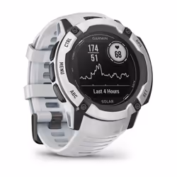Garmin Instinct 2X Solar 50 mm Tactile Blanc GPS (satellite)