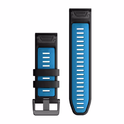 Garmin 010-13281-05 accessoire intelligent à porter sur soi Bande Noir, Bleu Silicone