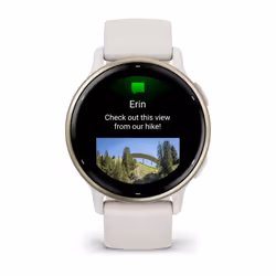 Garmin Vivoactive 5 Tactile Blanc Wifi GPS (satellite)
