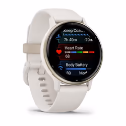 Garmin Vivoactive 5 Tactile Blanc Wifi GPS (satellite)