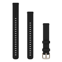 Garmin Lily 010-13302-02 accessoire intelligent à porter sur soi Bande Noir Silicone