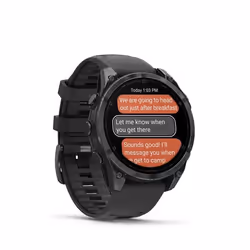 Garmin Fenix 8 Montre Sport AMOLED 47 mm 32 Go Noir GPS Multi-Constellation - Vue supplémentaire 5
