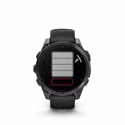 Garmin fenix 8 3,56 cm (1.4") AMOLED 47 mm Numérique 454 x 454 pixels Écran tactile Noir Wifi GPS (satellite)